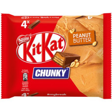 KitKat Chunky šokolāde ar zemesriekstu sviestu 4x42g