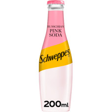 Schweppes Russchian dzēriens ar rozā sodas garšu 0.2L