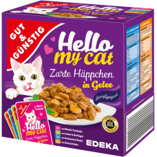 G&G Hello My Cat kaķu barība  8gab. asorti 800g