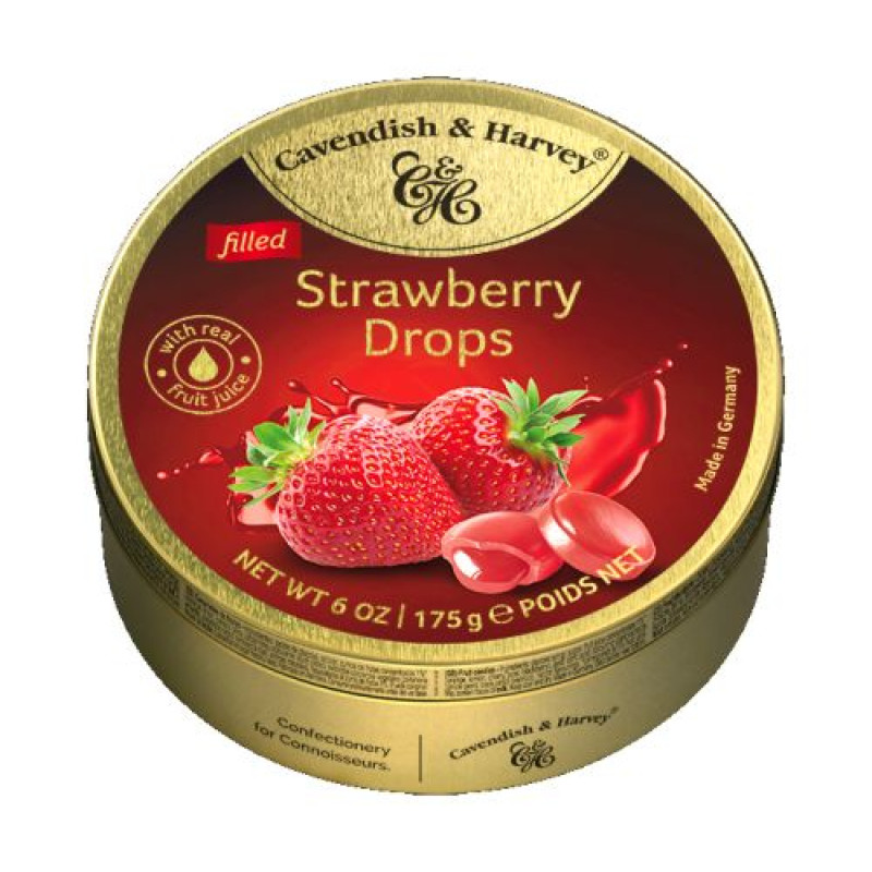 C&H strawberry dragees 175g