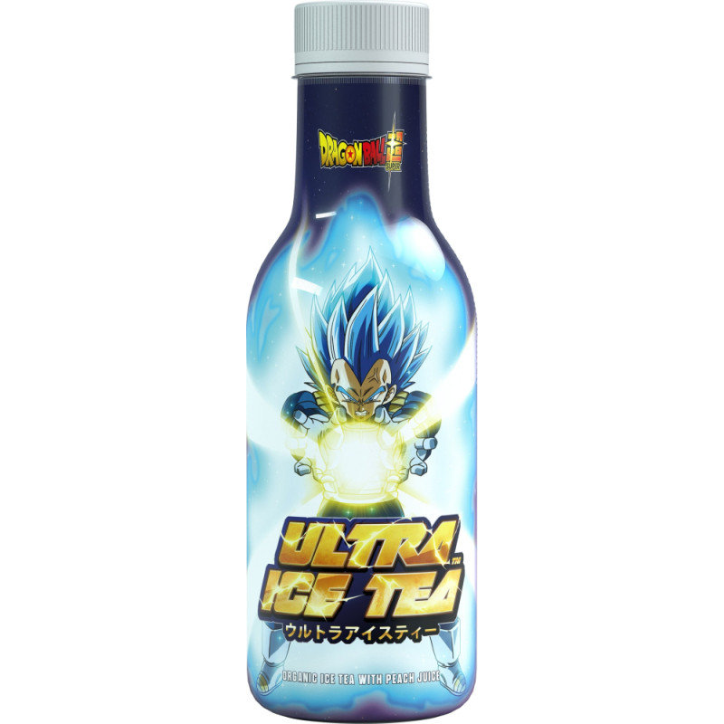 Vegeta Dragonball Super melnā ledus tēja ar persiku sulu 500ml