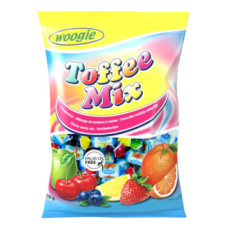 Woogie soft candies - caramels with fruit filling 250g