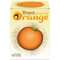 Terry's Chocolate Orange White baltās šokolādes apelsīns 147g