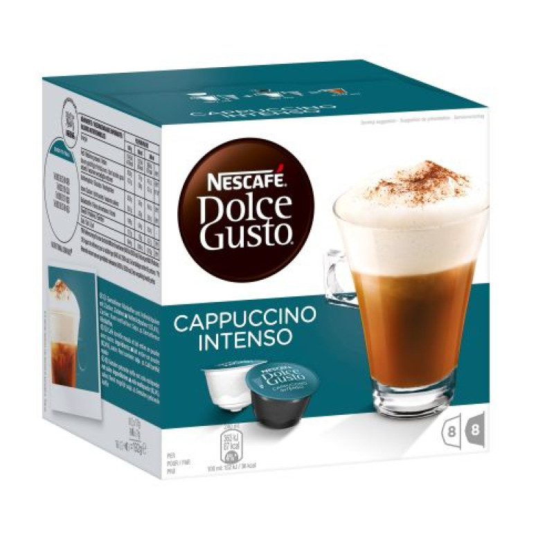 D.Gusto Cappuccino Intenso Caps x16 192g