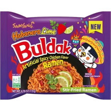 SAMYANG Buldak Habanero Lime nūdeles 135g