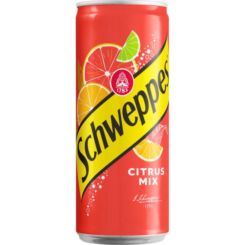 SCHWEPPES Citrus Mix, bundžā 330ml