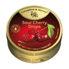 C&H Sour Cherry Drops konfektes 200g