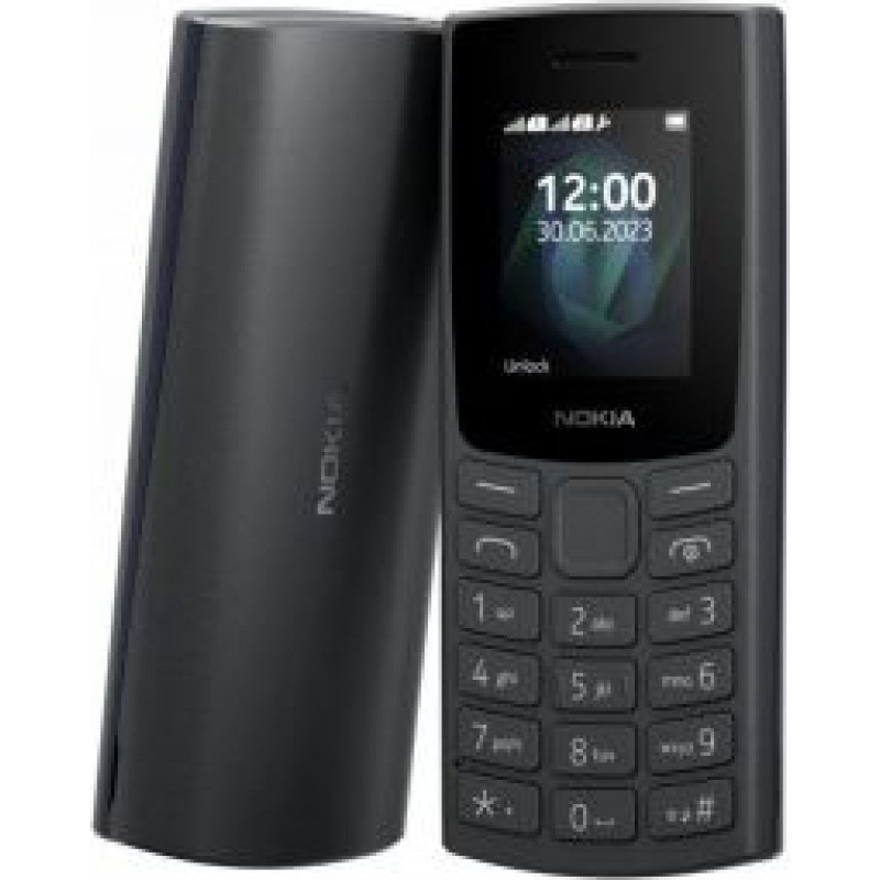 Nokia Viedtālrunis Nokia  105 4G (2023) DS 1.8 Charcoal