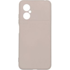 Evelatus Aizmugurējais vāciņš Evelatus Xiaomi Poco M4 5G Nano Silicone Case Soft Touch TPU Beige