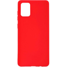 Evelatus Aizmugurējais vāciņš Evelatus Samsung Galaxy A31 Nano Silicone Case Soft Touch TPU Red