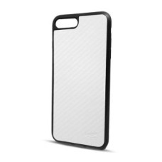 Beeyo Aizmugurējais vāciņš Beeyo Samsung Galaxy S8 G950 Carbon Case White