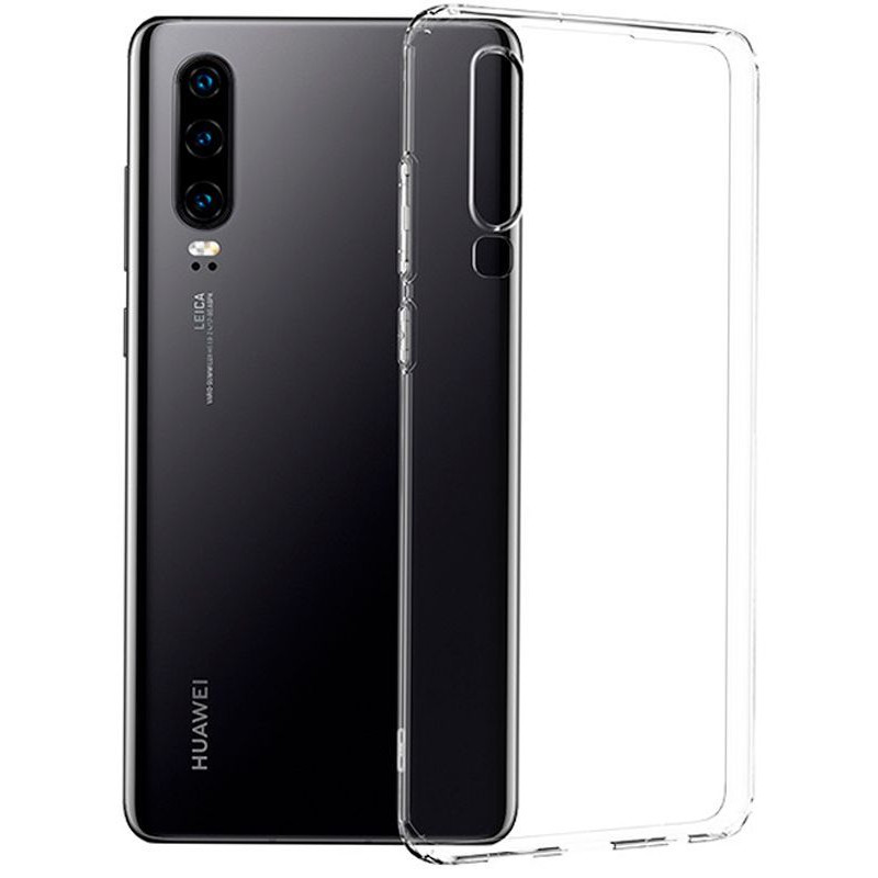 Evelatus Aizmugurējais vāciņš Evelatus Huawei P30 Clear Silicone Case 1.5mm TPU Transparent