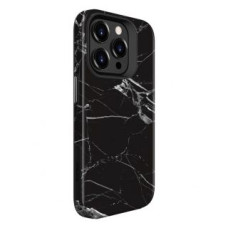 Evelatus Aizmugurējais vāciņš Evelatus Apple iPhone 15 Pro Max Armor case TPU+PC Customized Print Design Marble Black