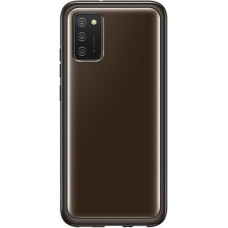 Samsung Aizmugurējais vāciņš Samsung  Galaxy A02S Soft Clear Cover Black