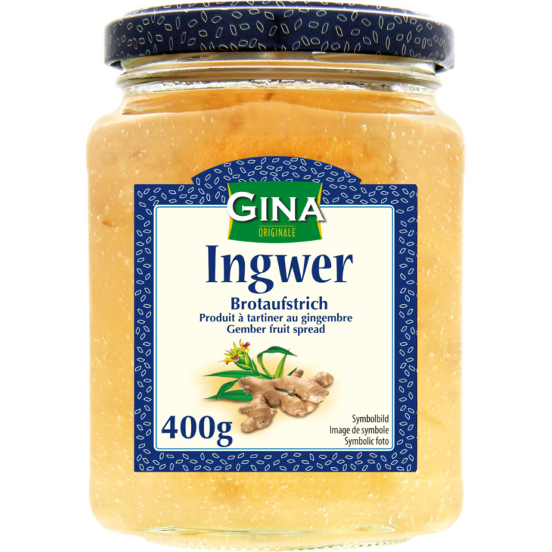 Gina ingvera ievārījums 400g