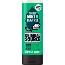 Original Source dušas želeja ar 100% dabīgu piparmētru un tējas koka smaržu 250ml