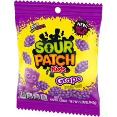 Sour Patch Grape želejas konfektes ar vīnogu garšu 143g