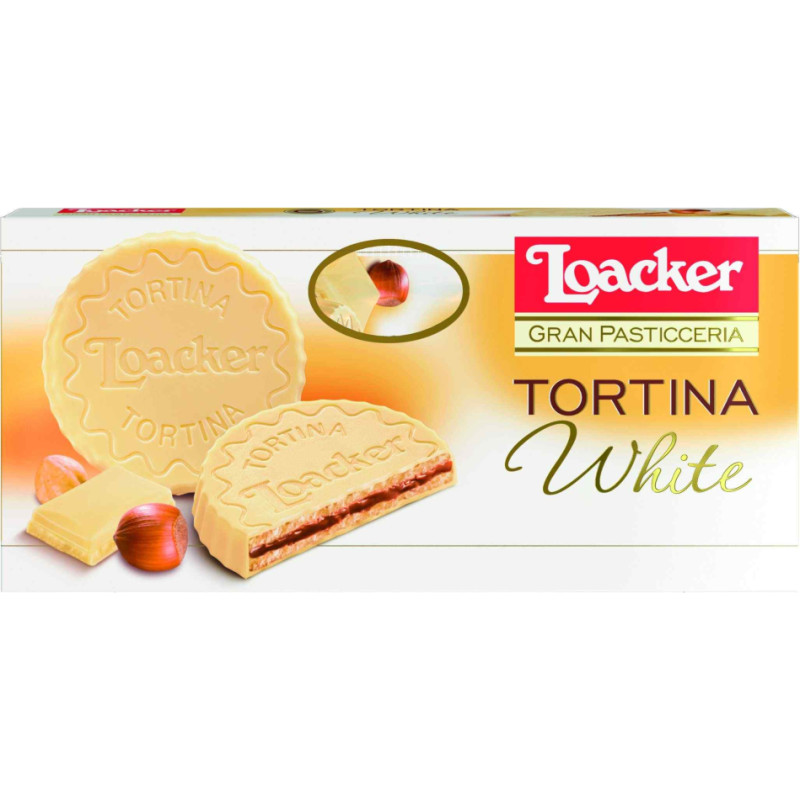 Waffles Loacker Gran Pasticceria Tortina White 3x21g