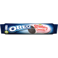 Oreo cookies with strawberry cheesecake filling 154g