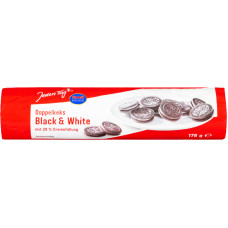 JEDEN TAG Doppelkeks Black and White sviestmaižu cepumi 176g