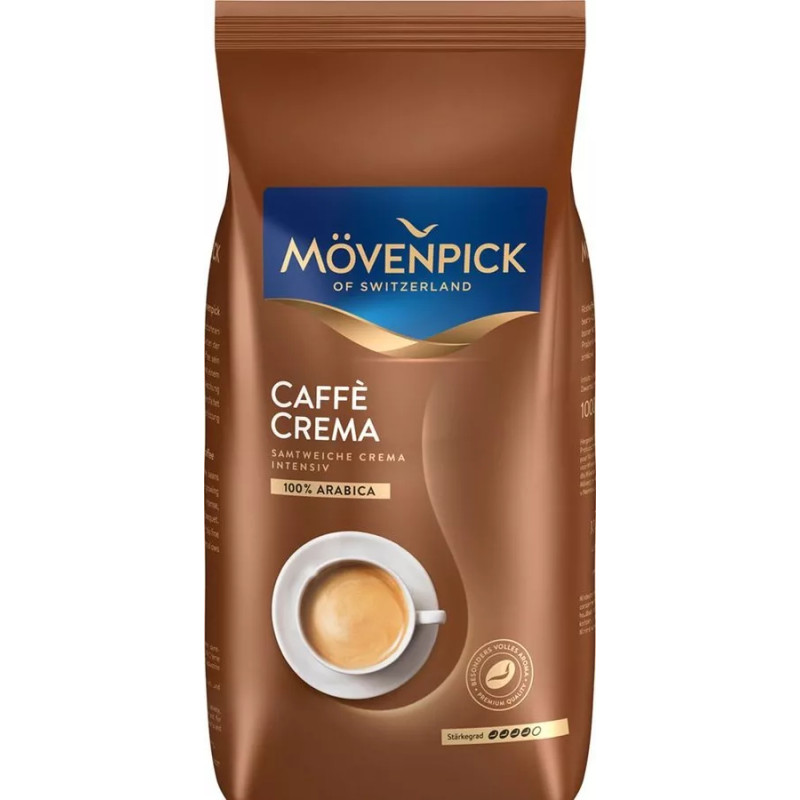 Movenpick Caffe Crema kafijas pupiņas 1kg