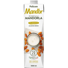 Mand'or Almond milk 8% with intense and rich flavor 1000ml