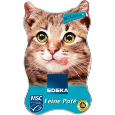 Edeka Feine Pate  pastēte kaķiem ar zivi  85g