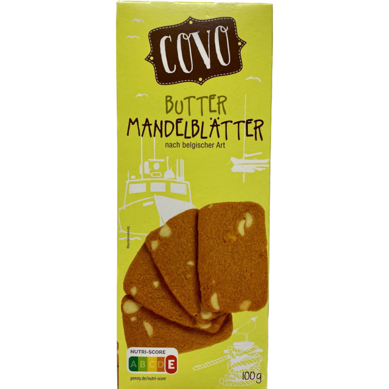 Covo butter cookies with almonds 100g