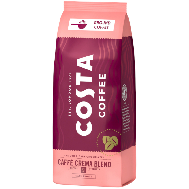 Costa Cafe Crema ground coffee 500g