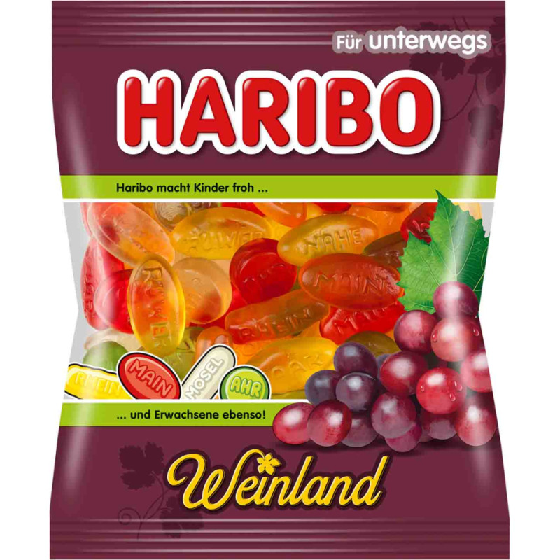 Конфеты Haribo Weinland желейные 175г