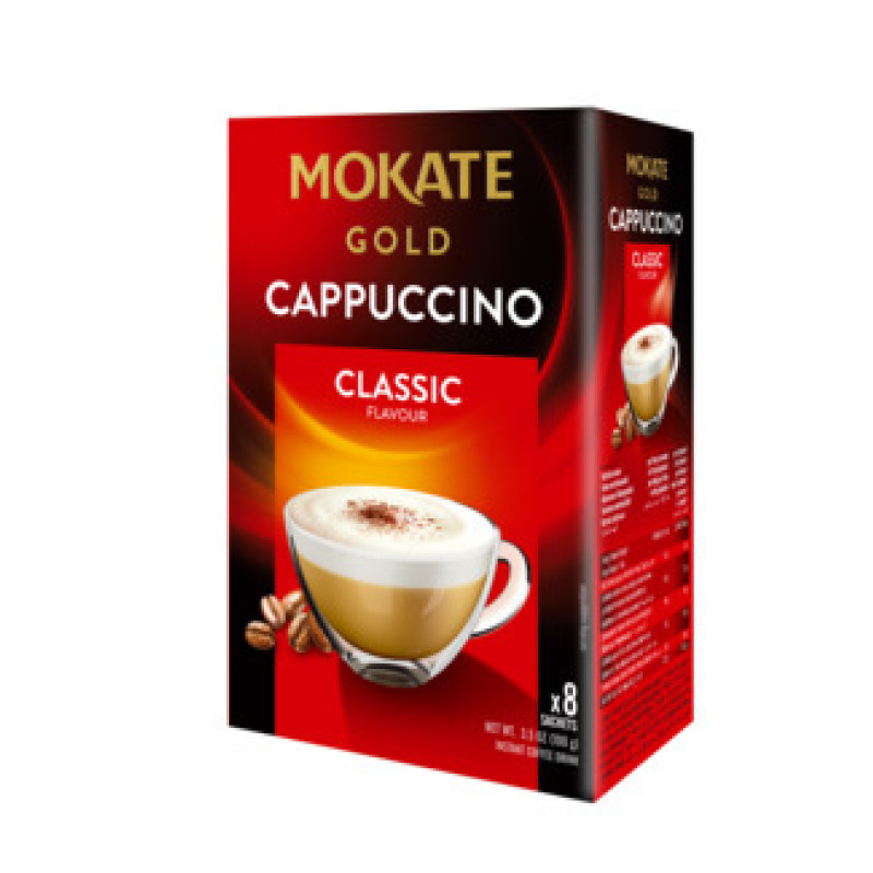 Mokate GOLD kapučīno Classic x8 100g