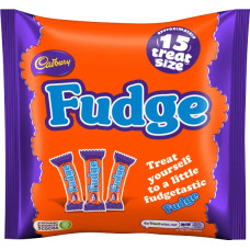 CADBURY Fudge piena šokolādes batoniņi (15) 202g