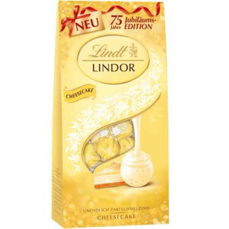 LINDT chocolates with cheesecake filling 137g