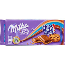 Milka Chips Ahoy šokolāde ar cepumiem 100g