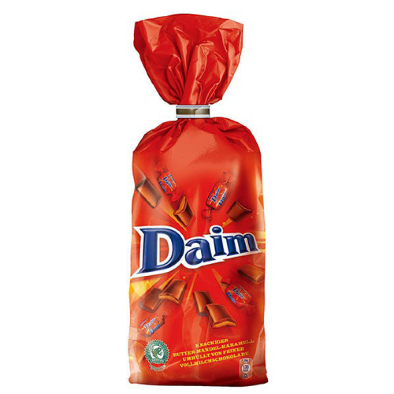 Daim chocolate candies with caramel 200g