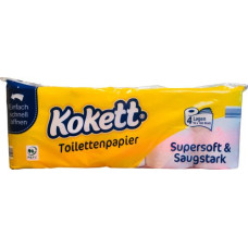 Kokett 4-ply toilet paper 10pcs