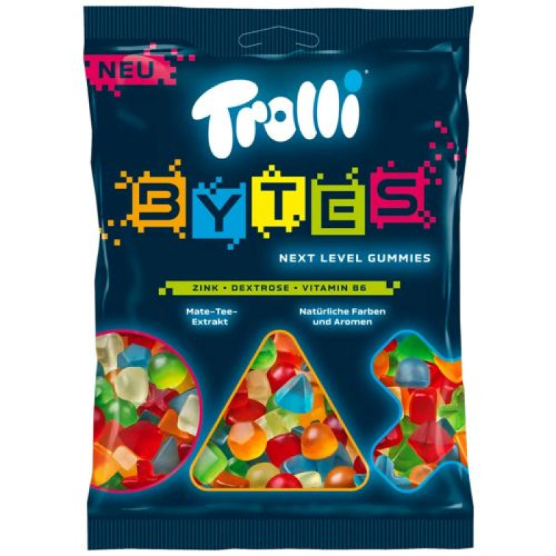 Trolli Bytes želejas konfektes 160g