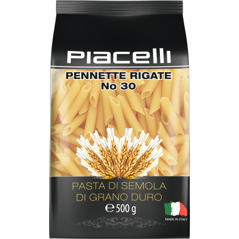 Piacelli Pasta Pennete Rigate makaroni 500g