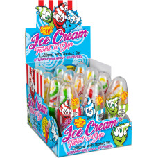 Candy Castle Crew Ice Cream konfekte ar zemeņu, ābolu vai melleņu garšu 27g