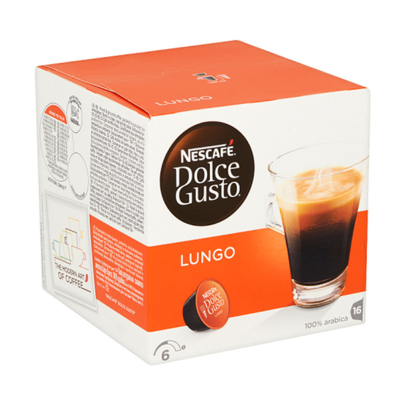 D.Gusto Lungo Caps x16 104g