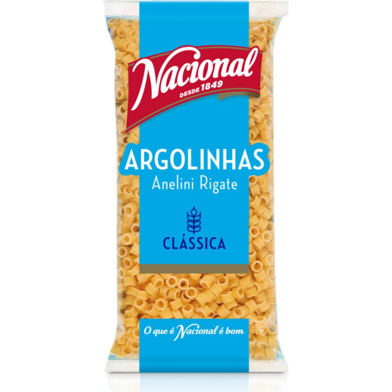 Nacional Anelini Rigate augstākās kvalitātes makaroni 250g