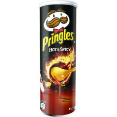 Pringles Hot and Spicy čipsi 165g