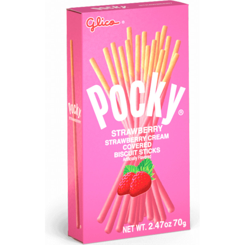 Salmiņi POCKY STRAWBERRY 38g