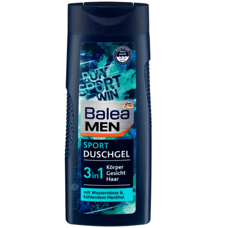 Balea Sport 4in1 dušas želeja vīriešiem 300ml