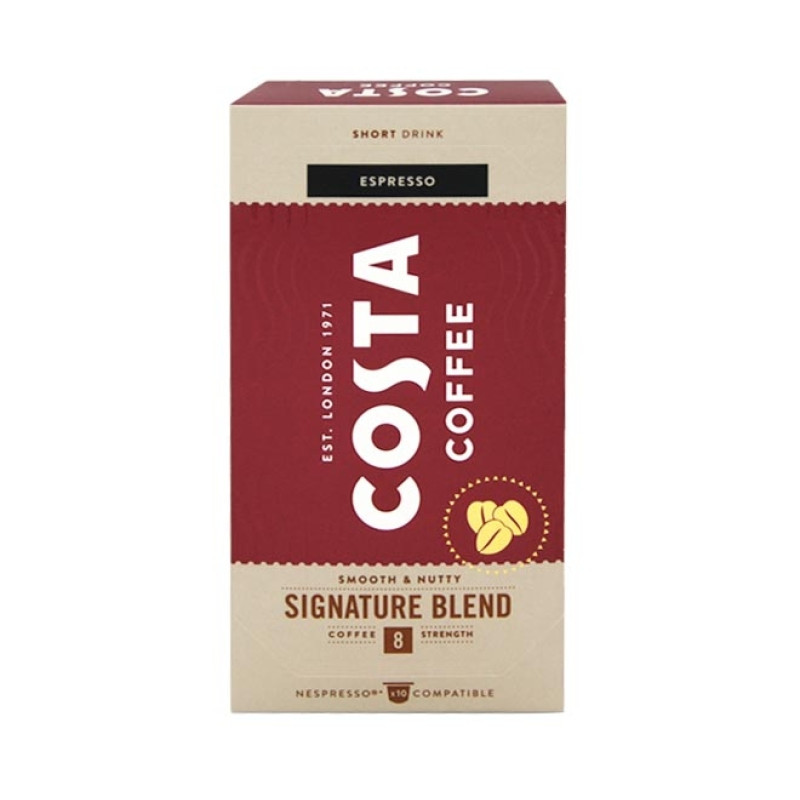 COSTA COFFEE Signature Blend Espresso kafijas kapsulas Nespresso (10) 57g