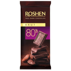 ROSHEN dark chocolate 80% cocoa 85g