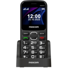 Maxcom Mobilie telefoni MaxCom  Maxcom Comfort MM443 ze stacją ładującą czarny/black