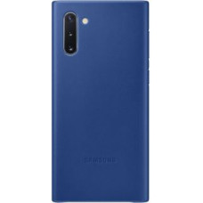 Samsung Aizmugurējais vāciņš Samsung  Galaxy Note 10 Leather Cover Blue