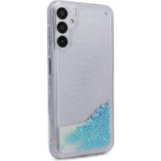 Ilike Aizmugurējais vāciņš iLike Samsung Galaxy A14 5G Silicone Case Water Glitter Blue