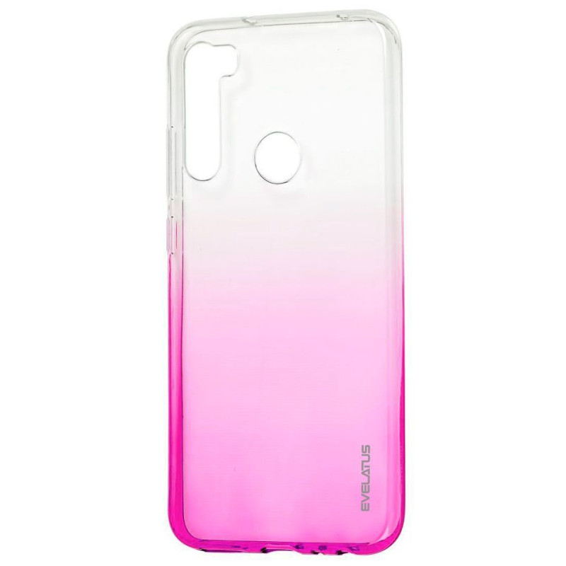 Evelatus Aizmugurējais vāciņš Evelatus Xiaomi Xiaomi Redmi Note 8 / Redmi Note 8 2021 Gradient TPU Case Rose Red